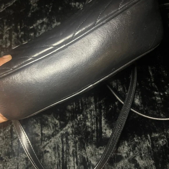 Yves Saint Laurent Black Quilted Crossbody Bag - Picture 7 of 10